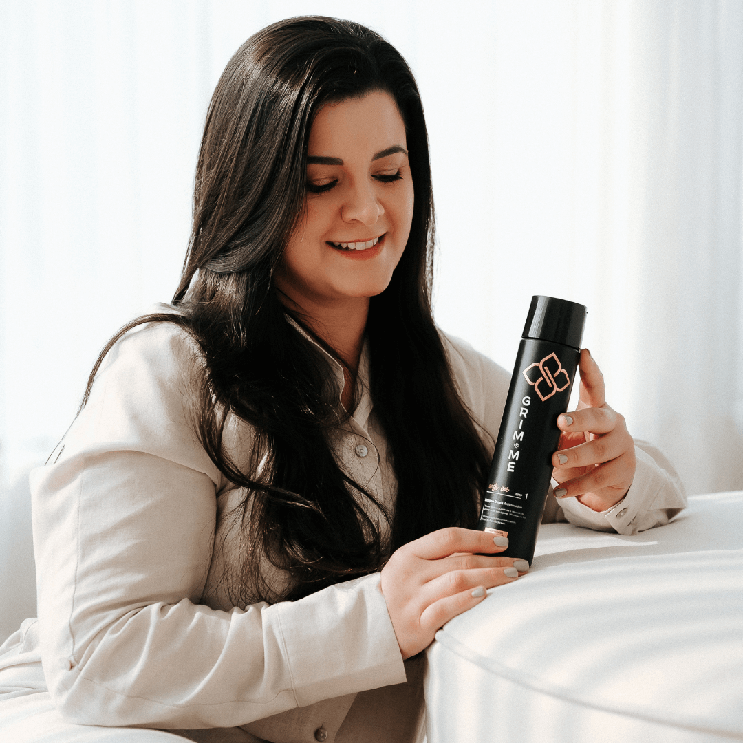 Kit 3 Shampoo Antirresíduos Detox GRIM.ME + Escova Mágica de BRINDE