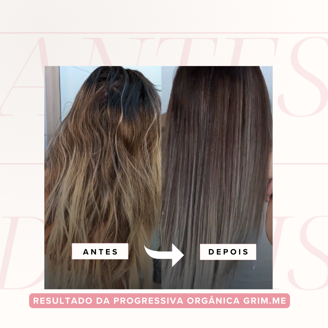 KIT Progressiva Orgânica Loiras (Alisa e Matiza) GRIM.ME