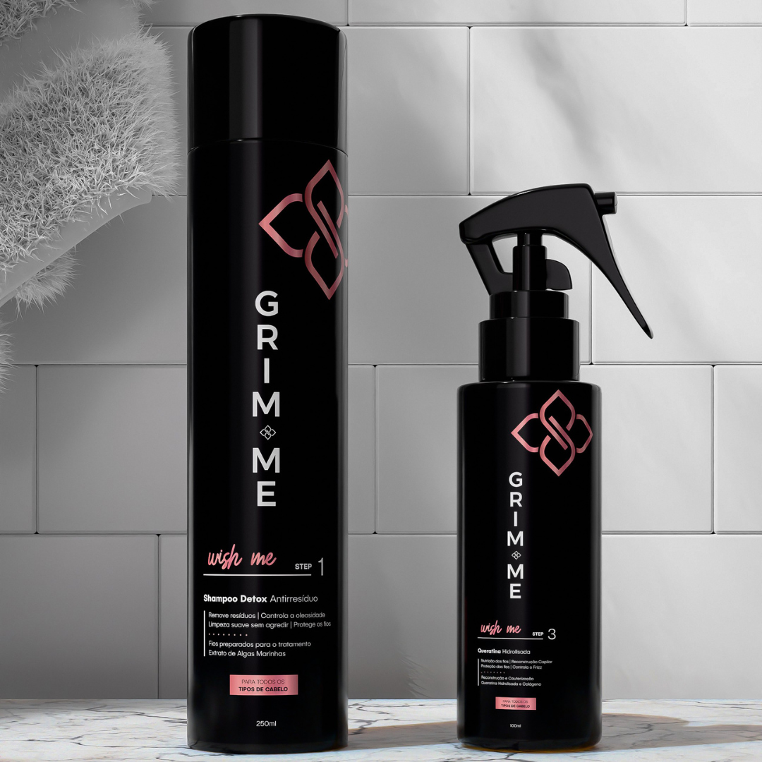 Shampoo Detox e Queratina