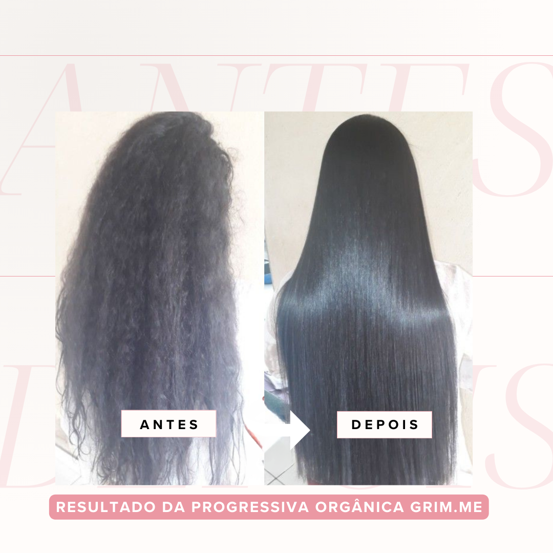 KIT Progressiva Orgânica Sem Formol para todos tipos de cabelos + BRINDE EXCLUSIVO: Kit de Aplicação